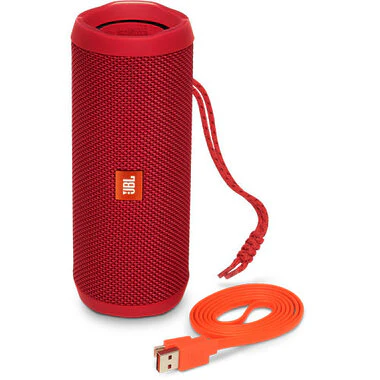 Parlante / Altavoz Estéreo Inalámbrico JBL Flip 4 Rojo - Image 2