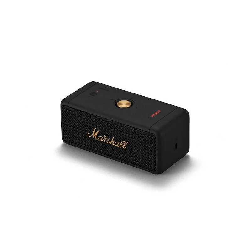 Parlante Marshall Emberton Portable Bluetooth 120/230V US Adapter - Negro/Latón - Image 2