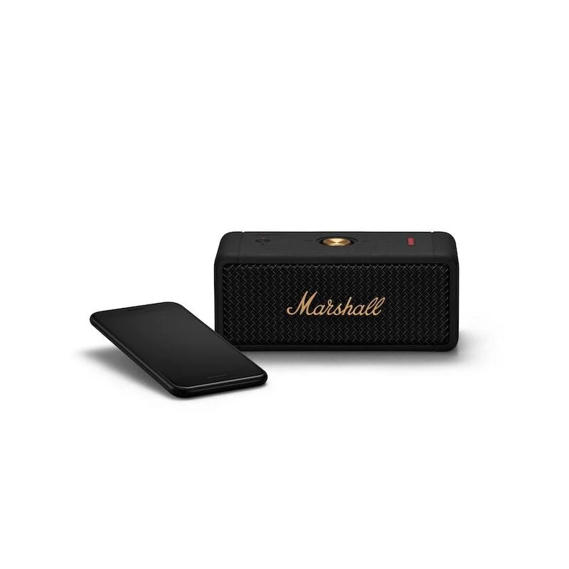 Parlante Marshall Emberton Portable Bluetooth 120/230V US Adapter - Negro/Latón - Image 4