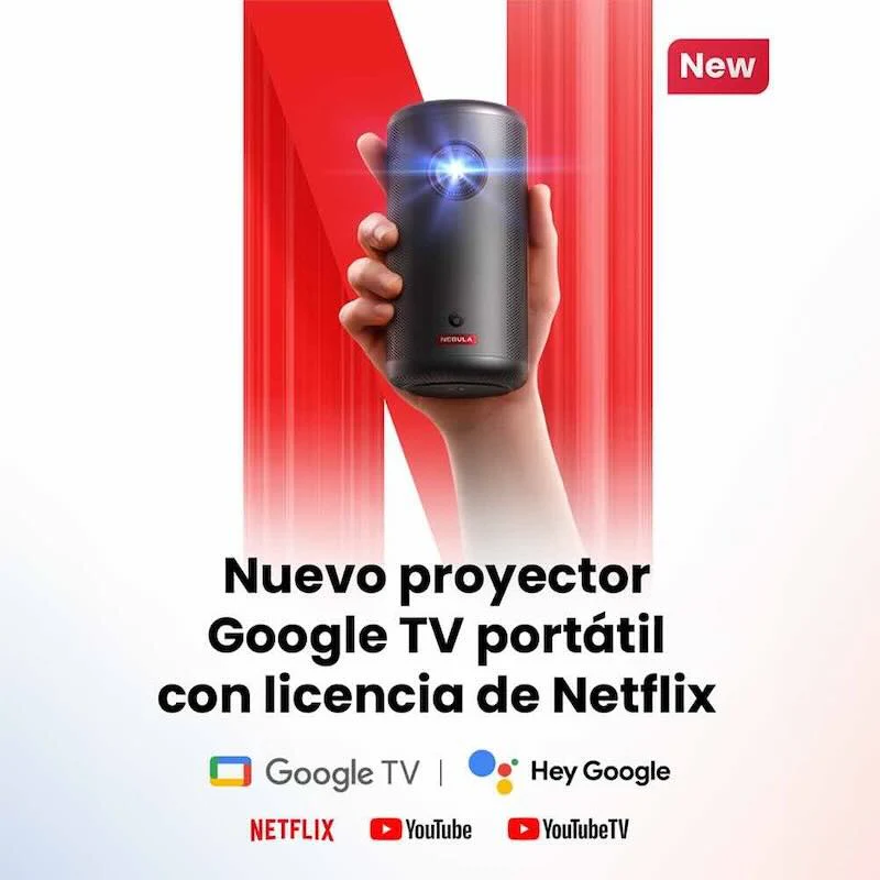 PROYECTOR NEBULA CAPSULE 3 LED FULL HD SMART MINI - Image 6