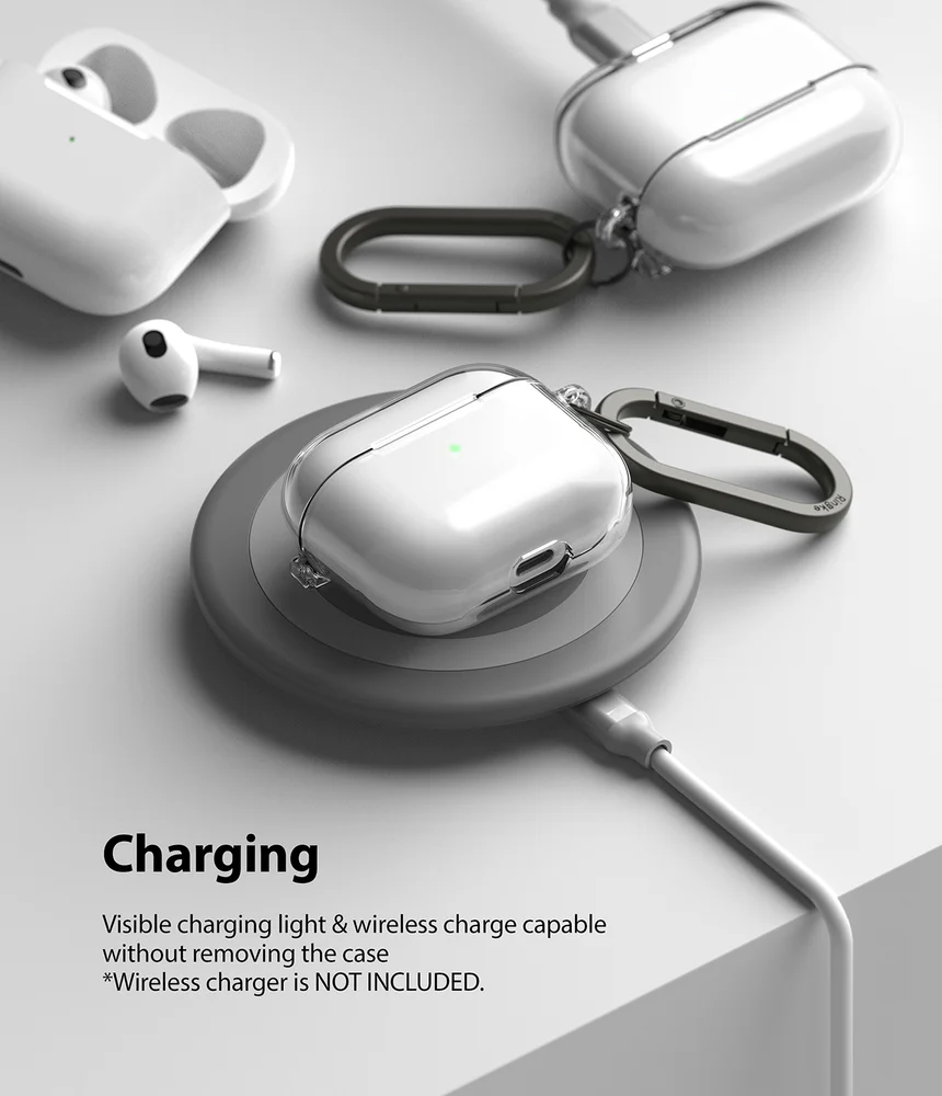 RINGKE HINGE CASE AIRPODS 3 CLEAR - Image 3