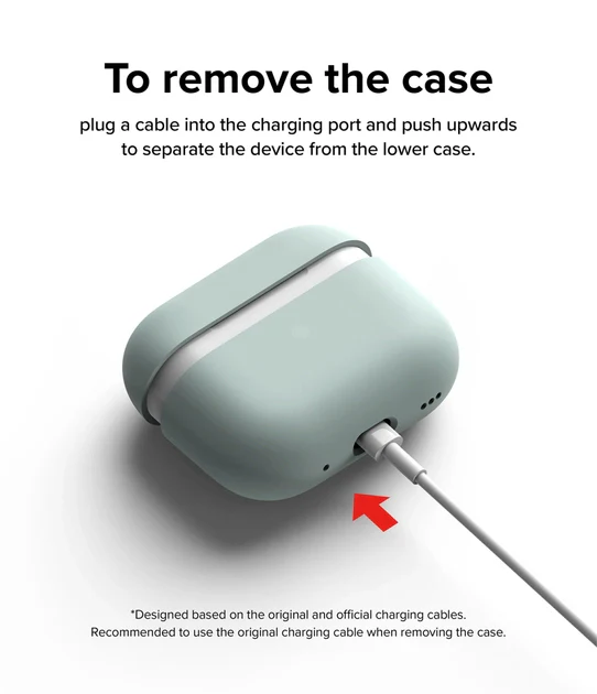 Case RINGKE CON BISAGRA Para AirPods Pro (2ª) - Sfoam - Image 2