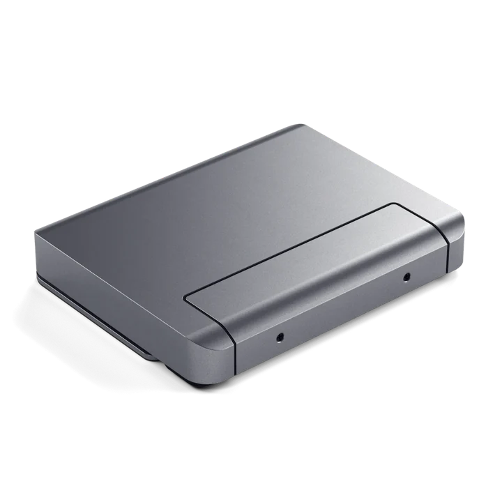 Stand de Aluminio SATECHI HUB 6 en 1 USB-C Para iPad Pro/Air - Gris Espacial - Image 5