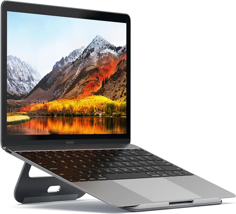 Soporte de aluminio Satechi liviano para MacBook - Gris Espacial - Image 7