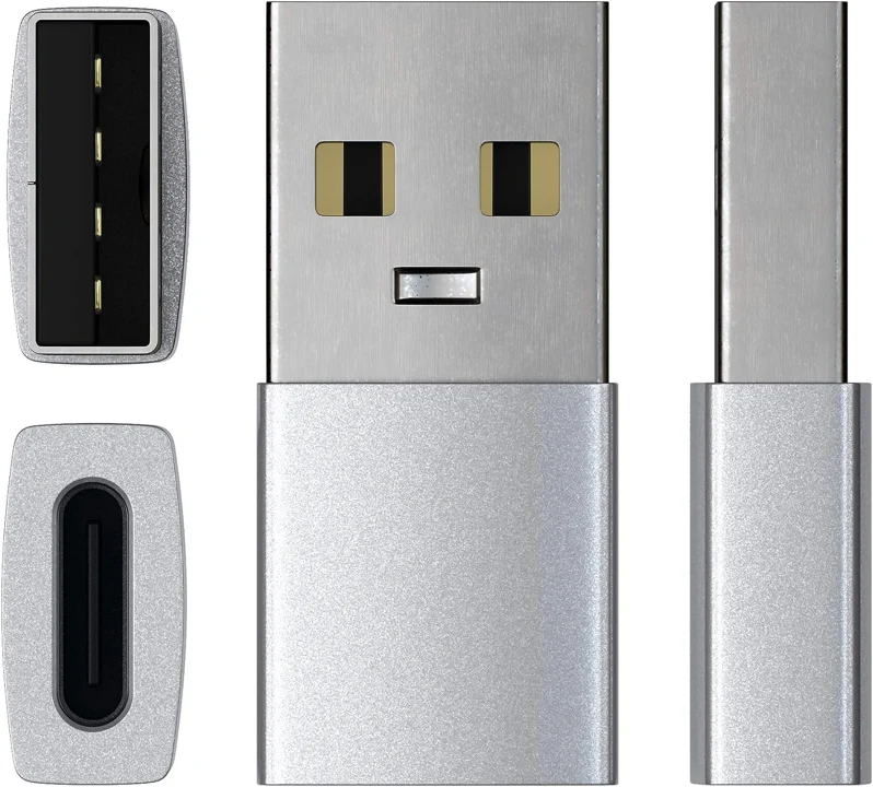 Adaptador SATECHI TIPO-A a TIPO-C - Plata - Image 4