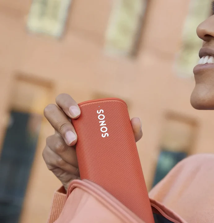 Parlante Inalambrico SONOS ROAM Bloetooth - Rojo - Image 4