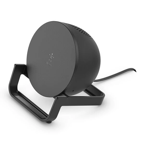 Base De Carga Stand Inalámbrica Belkin Qi 10w - Con Parlante Bluetooth - Negro - Image 3