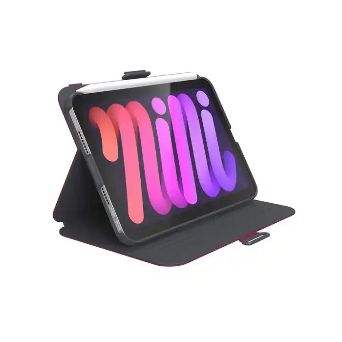 Case SPECK BALANCE Folio Para iPad Mini 6 - Berry/Grey - Image 5