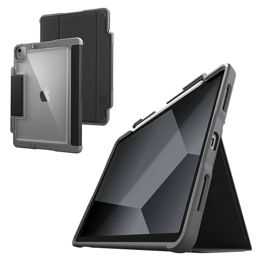 STM DUX PLUS DUO CASE FOR IPAD AIR 10.9-BLACK - Image 4