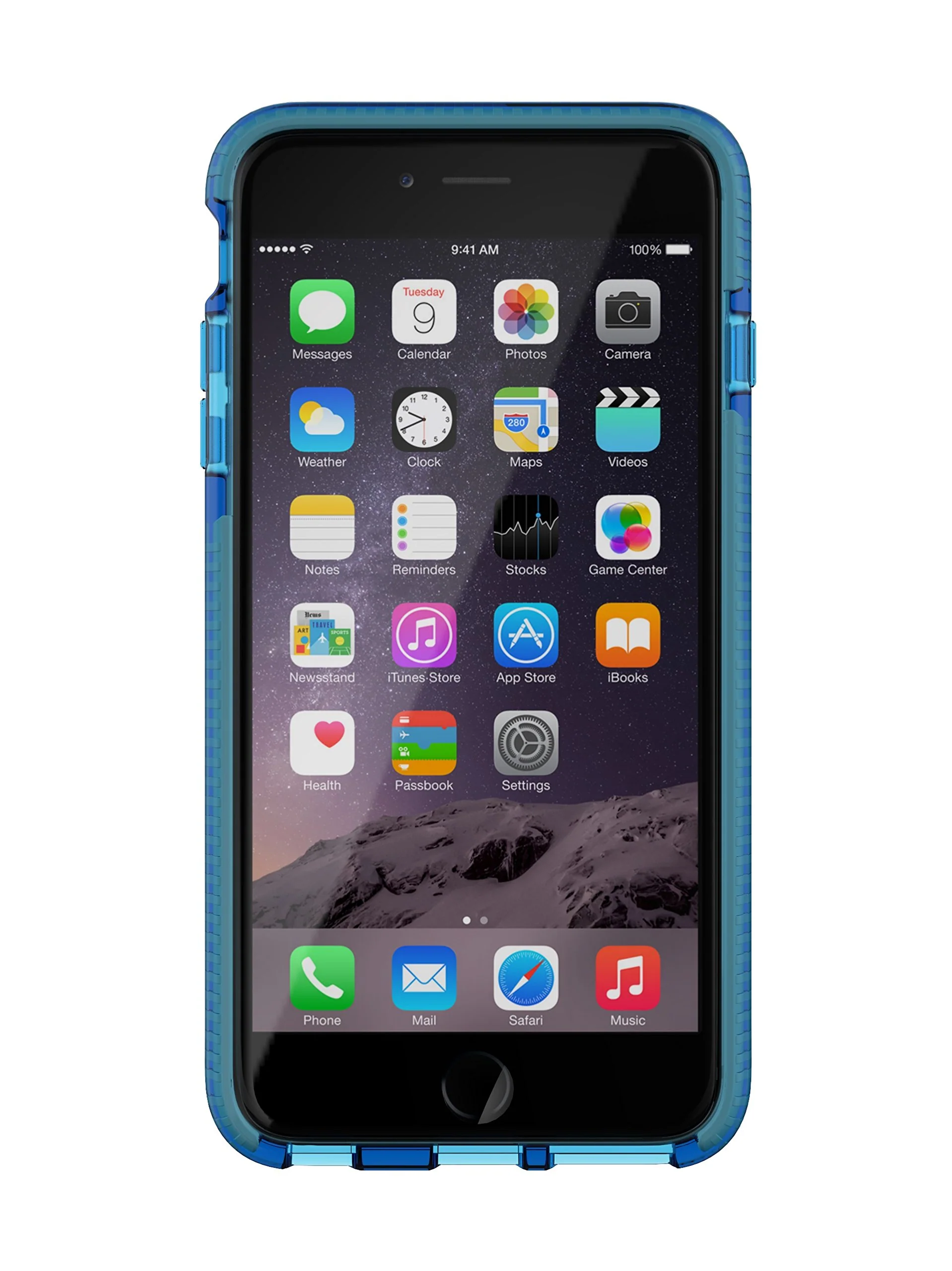 Case TECH21 EVO MESH Para iPhone 6 Plus -  Gris/Azul - Image 3