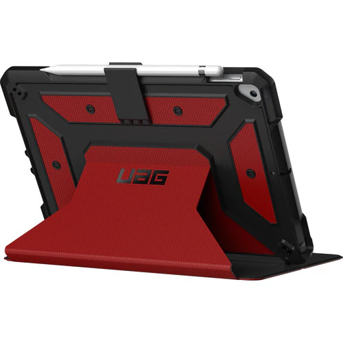 Case UAG METROPOLIS Folio Para iPad 10.2¨ - Rojo Magna/Negro - Image 3