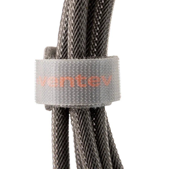 Cable de Aleacion VENTEV USB-C a USB-C 10FT - Acero - Image 3