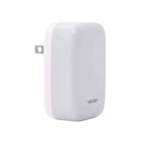 Cargador de pared Ventev doble USB-C y USB-A de 27 W - Blanco - Image 3