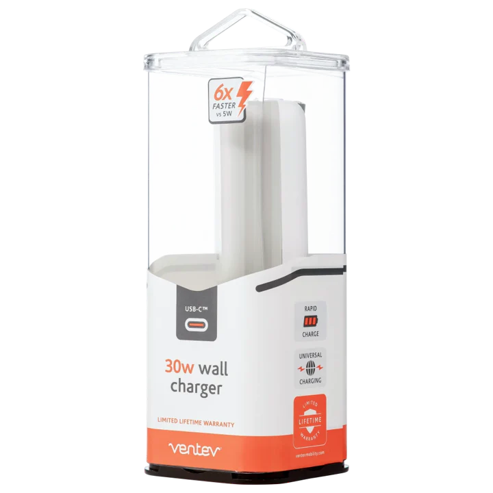 Cargador de Pared VENTEV de 30W - Blanco - Image 5
