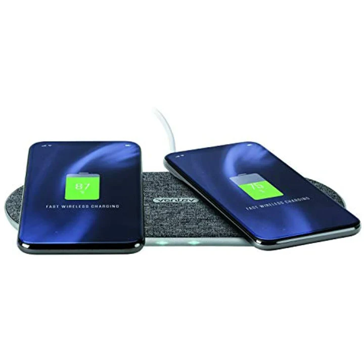 Duo de Cargador Inalambrico Ventev Qi Chargepad + almohadilla de carga inalámbrica. - Image 3