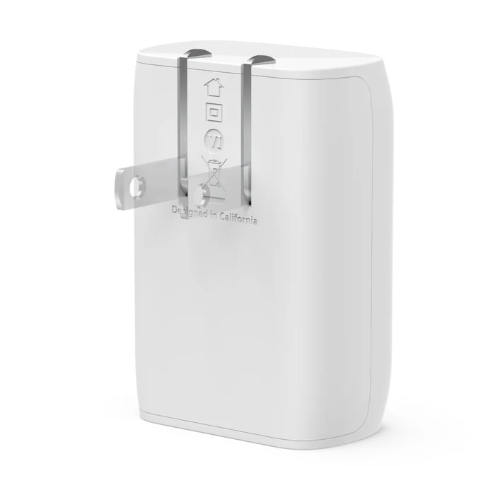 Cargador de pared BELKIN USB-C PD 3.0 PPS de 30 W + cable USB-C a USB-C - Blanco - Image 4